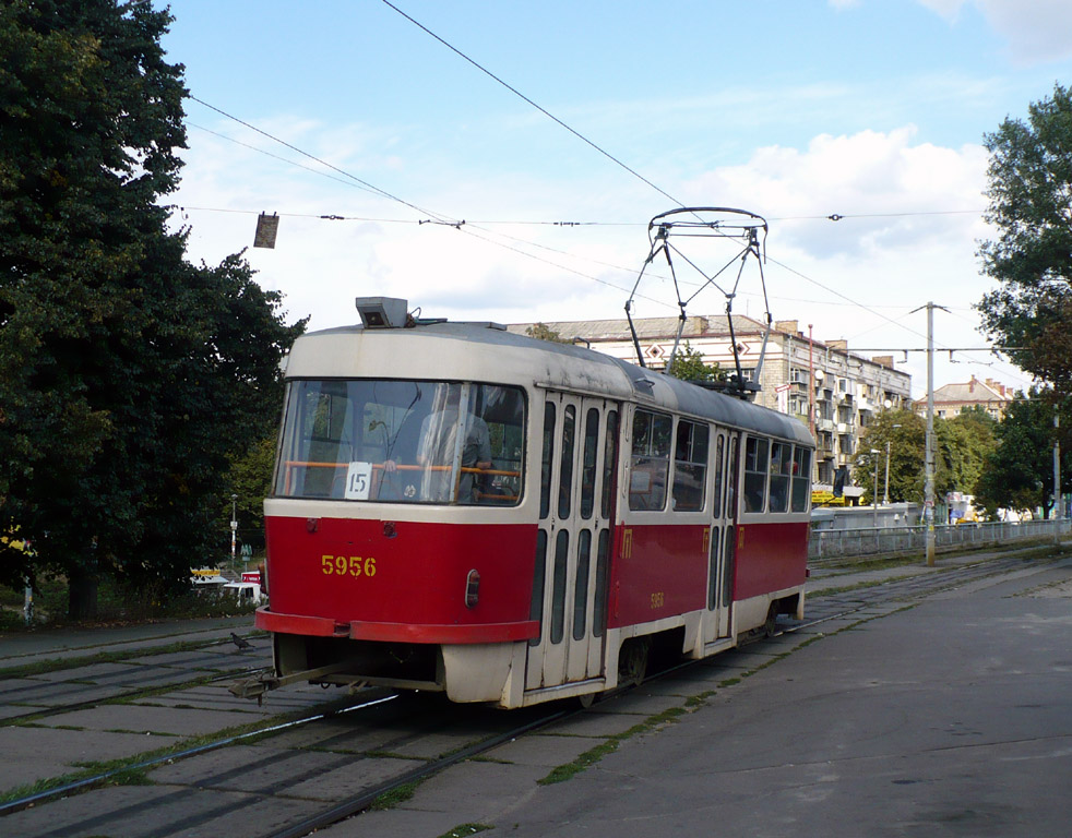 Киев, Tatra T3SU № 5956