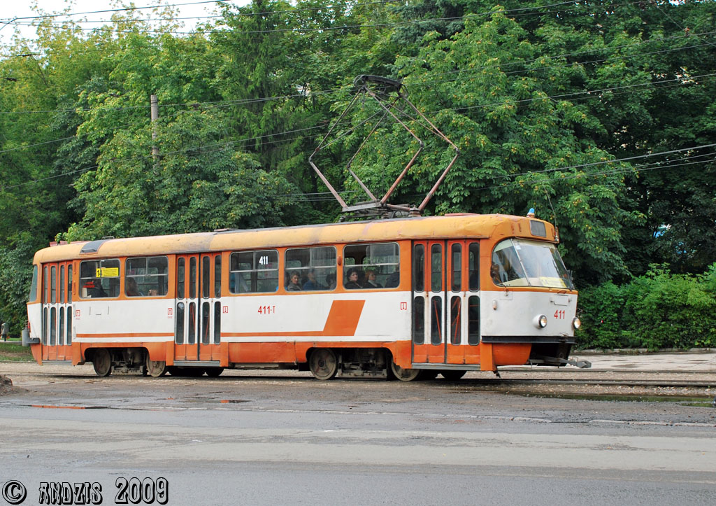Тула, Tatra T3SU № 411