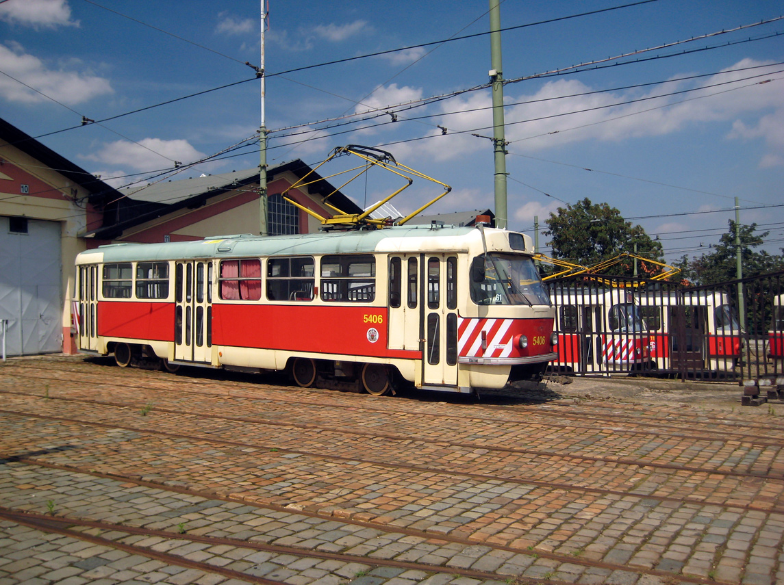 Прага, Tatra T3 № 5406
