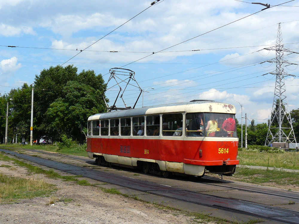 Киев, Tatra T3SU № 5614