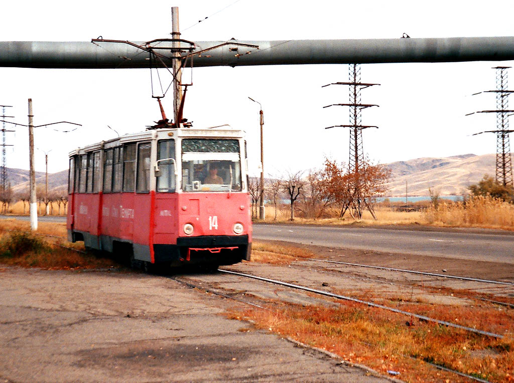 Темиртау, 71-605 (КТМ-5М3) № 14; Темиртау — Демонтированные линии
