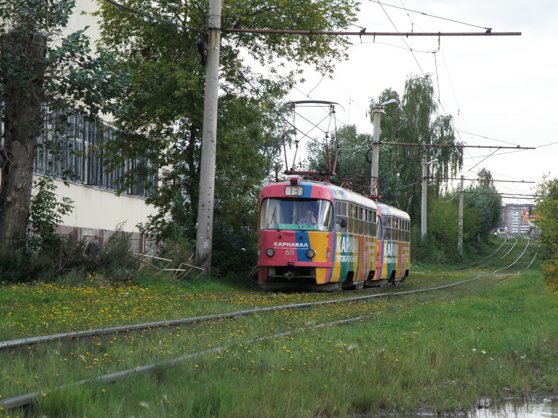 Екатеринбург, Tatra T3SU № 611