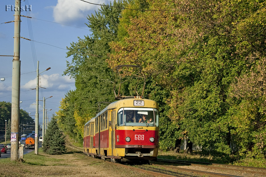 Харьков, Tatra T3SU № 688