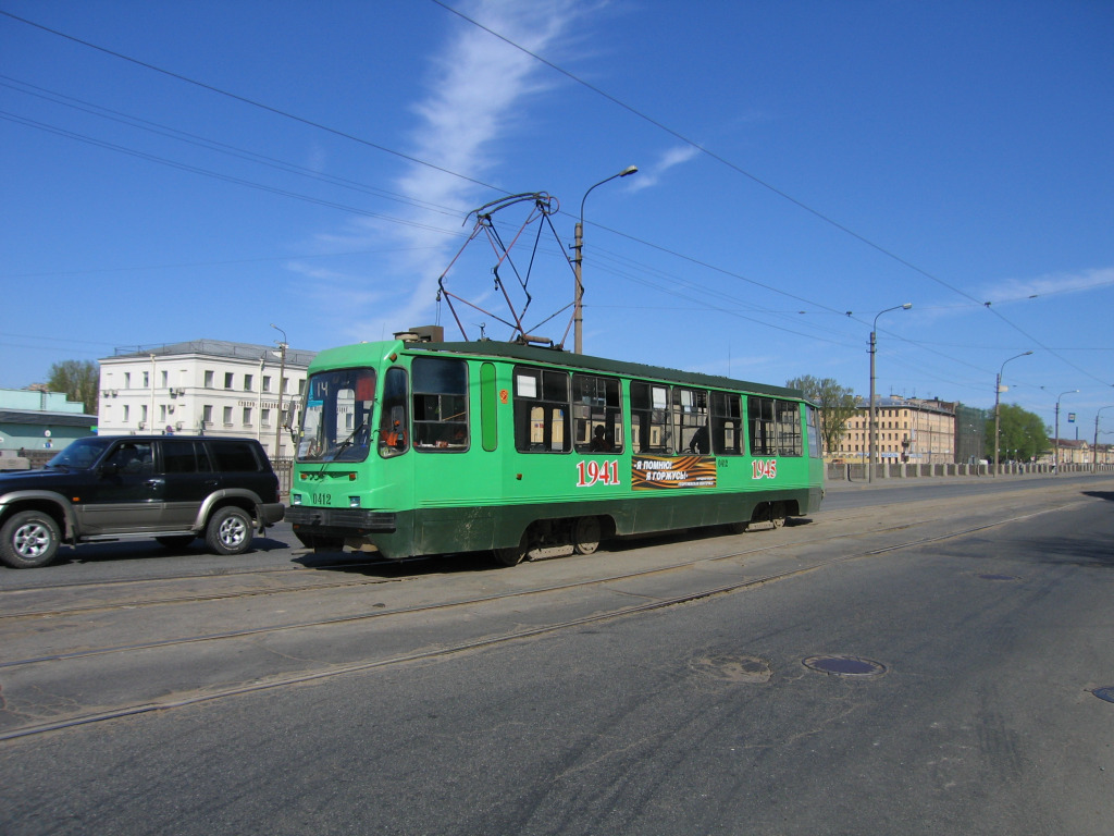 Санкт-Петербург, 71-134К (ЛМ-99К) № 0412