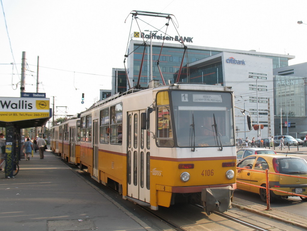 Будапешт, Tatra T5C5 № 4106 Будапешт, Tatra T5C5 № 4106