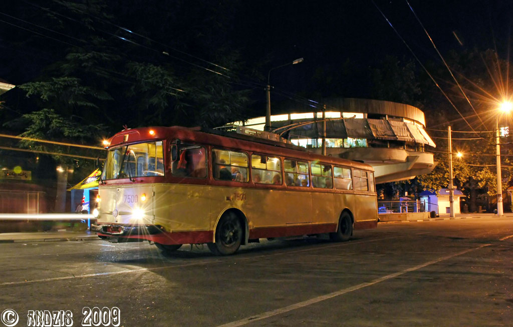 Крымский троллейбус, Škoda 9Tr19 № 7500