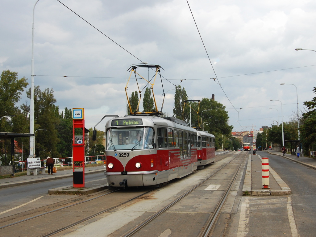 Прага, Tatra T3R.PLF № 8259