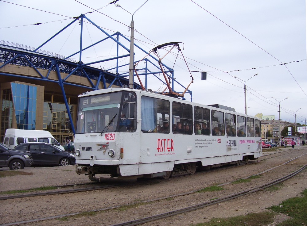 Харьков, Tatra T6B5SU № 4529