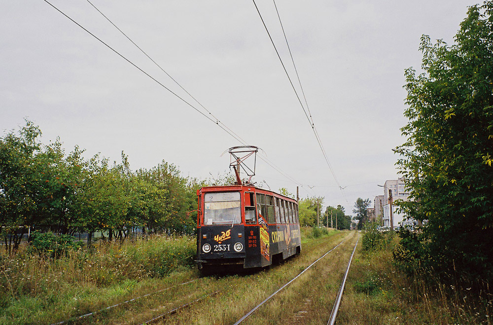 Иваново, 71-605 (КТМ-5М3) № 253; Иваново — Трамвайная линия на ИЗТС (5 маршрут)
