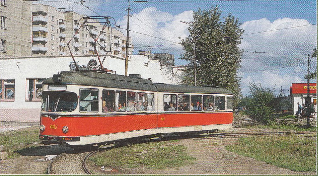 Калининград, Duewag GT6 № 442