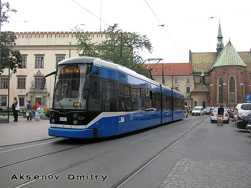 Краков, Bombardier NGT6/2 № 2038