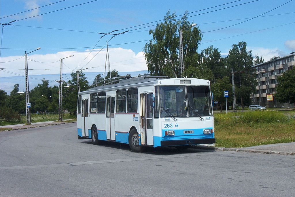 Таллин, Škoda 14Tr02/6 № 263