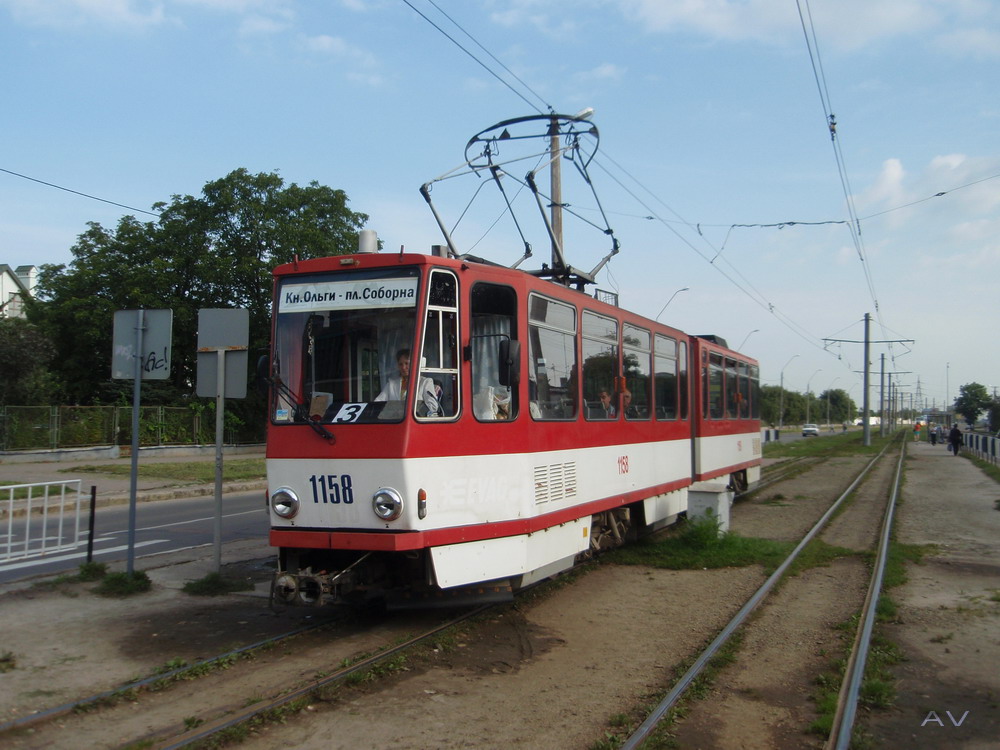 Львов, Tatra KT4D № 1158