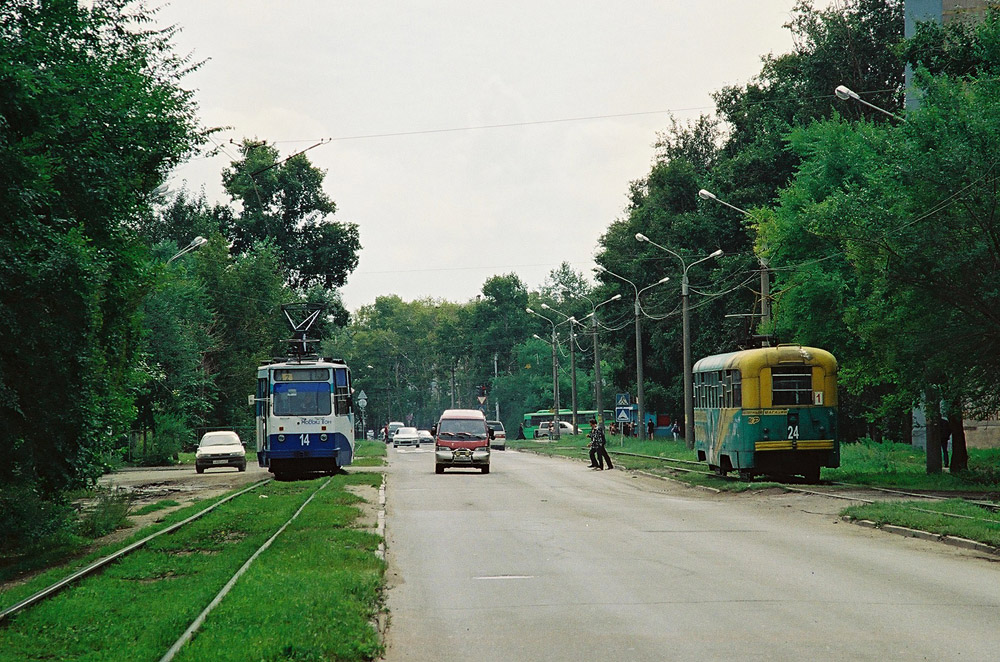 Комсомольск-на-Амуре — Трамвайные линии и инфраструктура