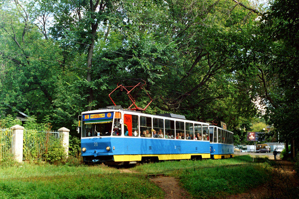 Тверь, Tatra T6B5SU № 20; Тверь — Тверской трамвай в начале 2000-х гг. (2002 — 2006 гг.)