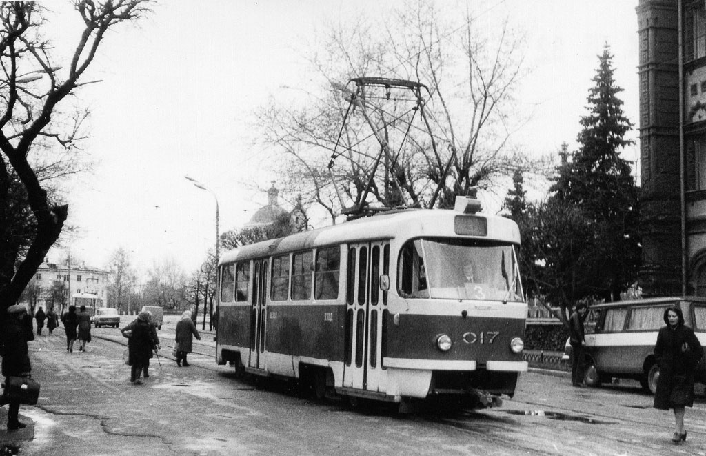 Орёл, Tatra T3SU № 017; Орёл — Исторические фотографии [1946-1991]