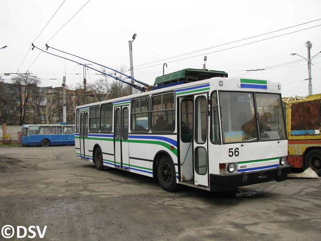 Полтава, ЮМЗ Т1Р (Т2П) № 56