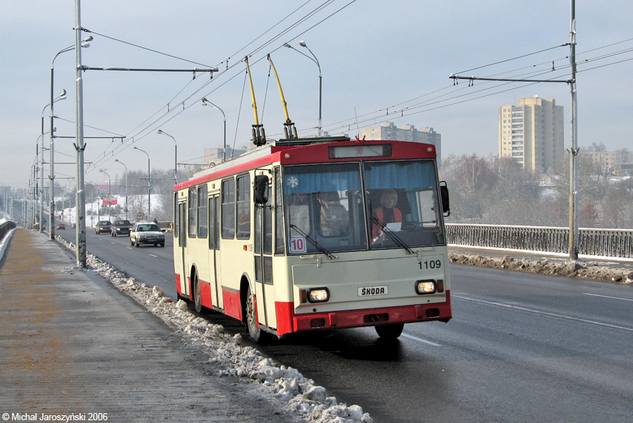 Вильнюс, Škoda 14Tr10/6 № 1109