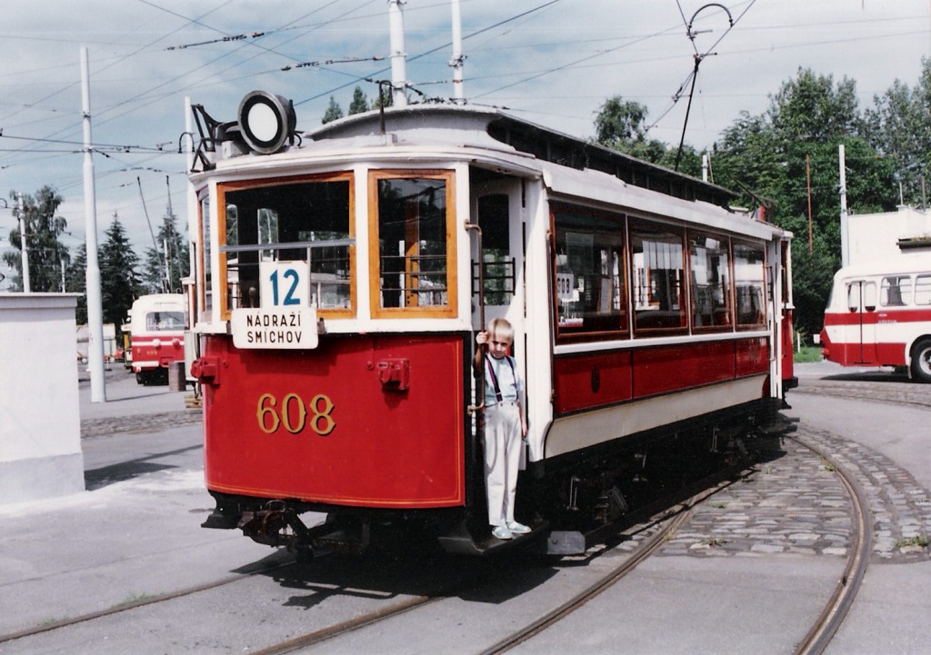 Прага, Ringhoffer серии 596-615 № 608; Прага — Трамвайные депо