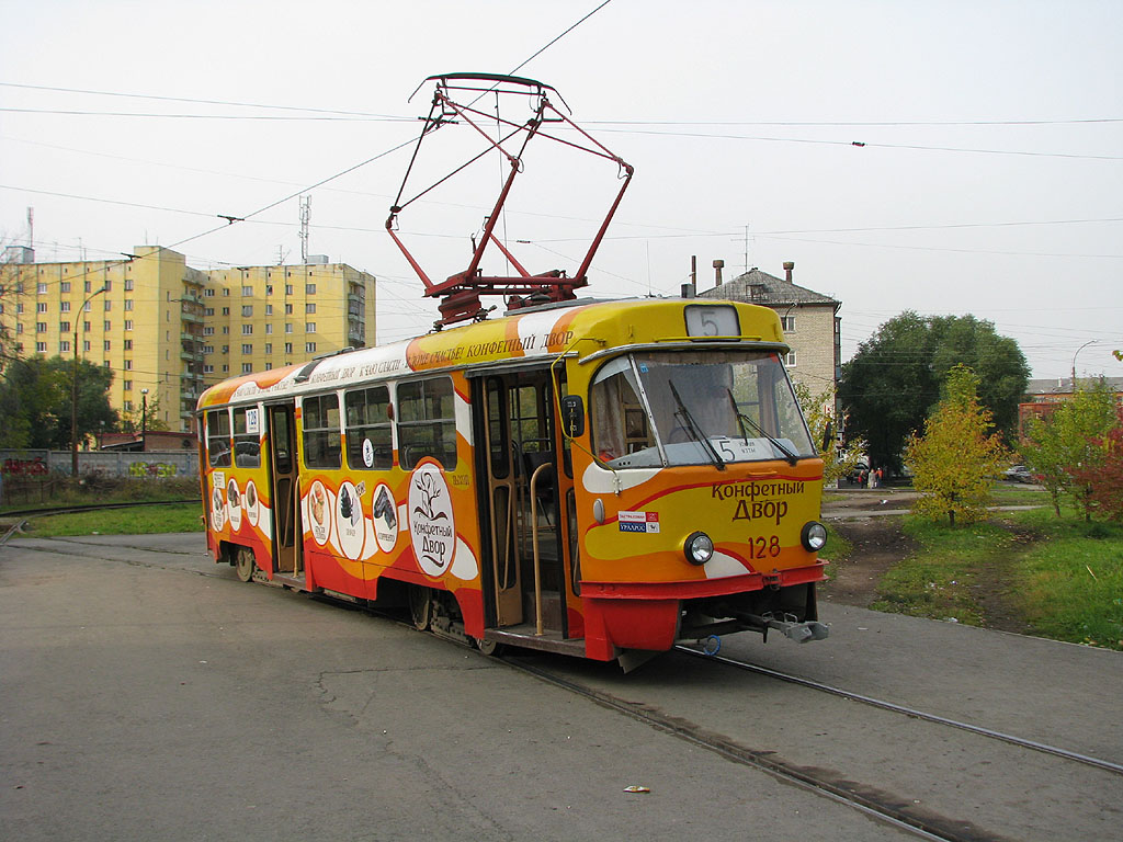 Екатеринбург, Tatra T3SU № 128
