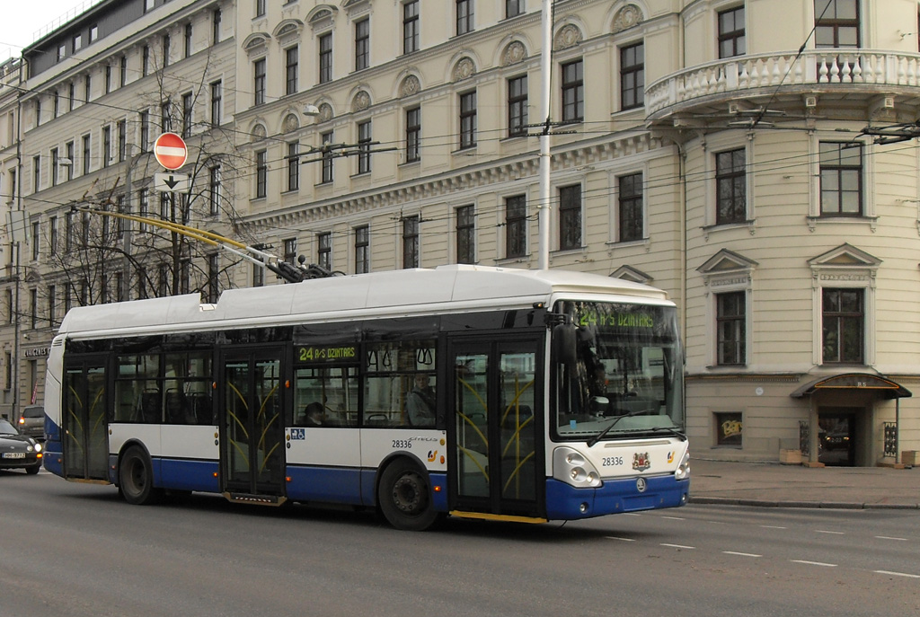 Рига, Škoda 24Tr Irisbus Citelis № 28336