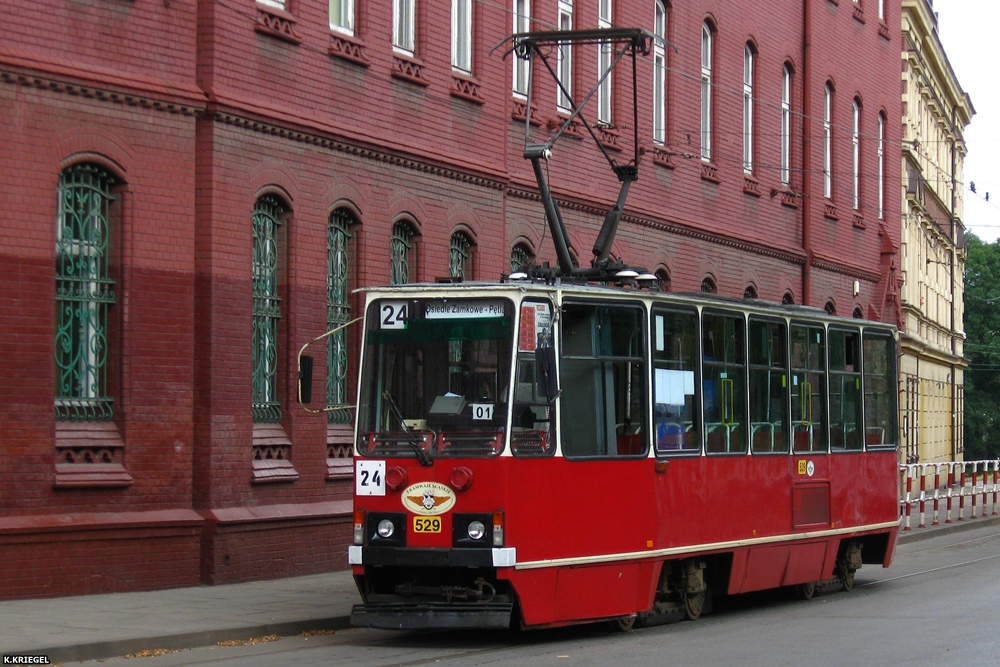 Силезские трамваи, Konstal 105Na № 529
