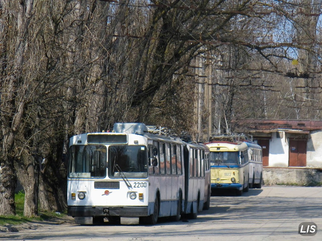 Крымский троллейбус, ЗиУ-620501 № 2200