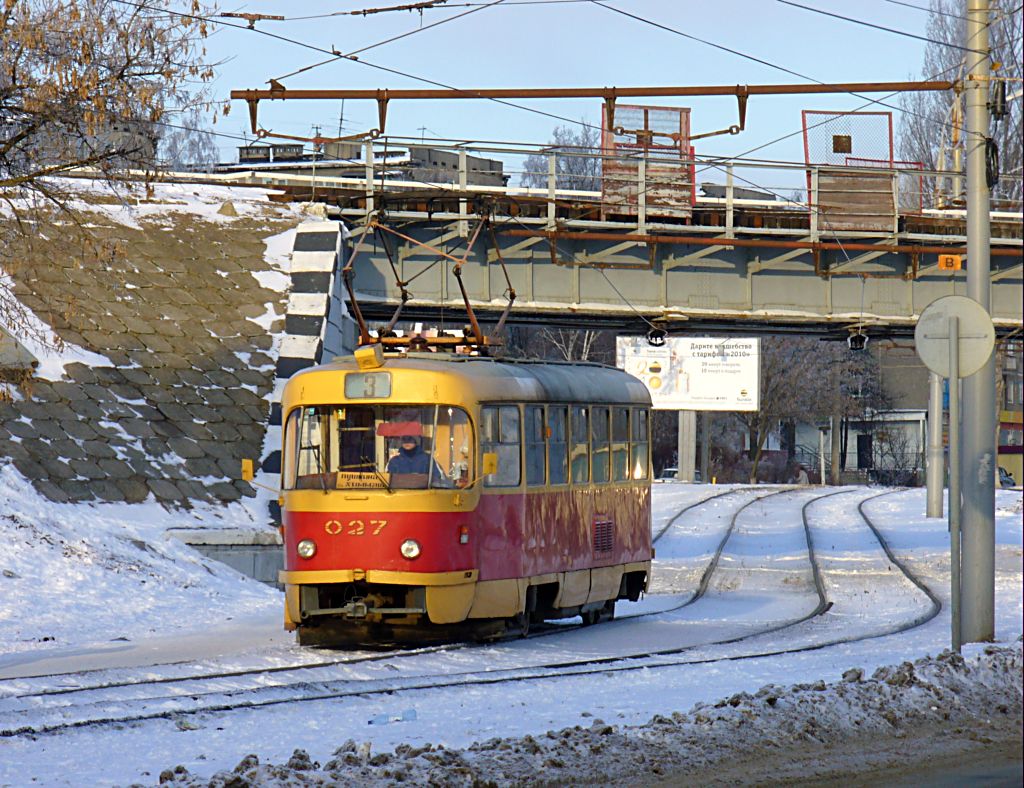 Орёл, Tatra T3SU № 027