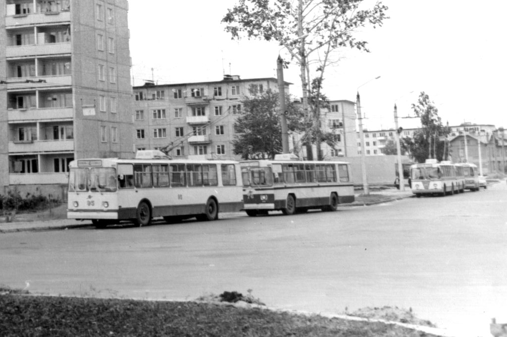 Тверь, ЗиУ-682В № 95; Тверь — Старые фотографии (1917—1991); Тверь — Троллейбусные конечные станции и кольца