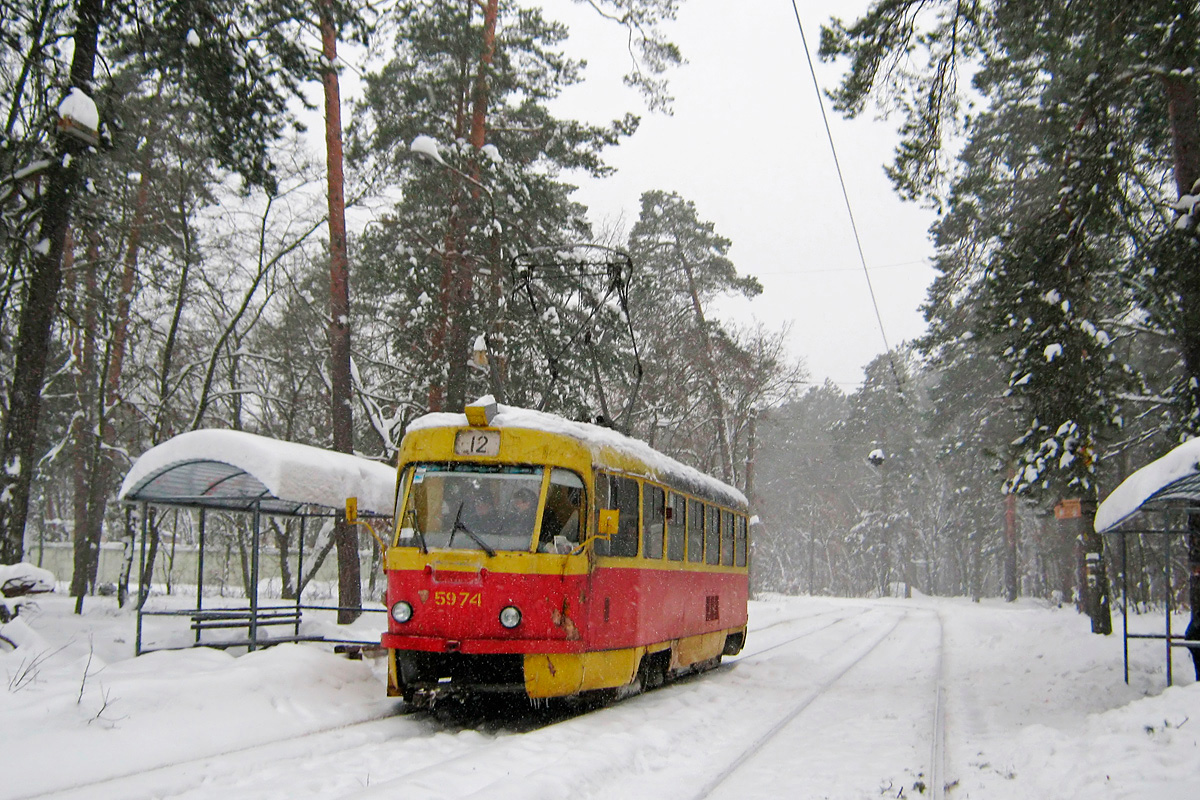Киев, Tatra T3SU № 5974