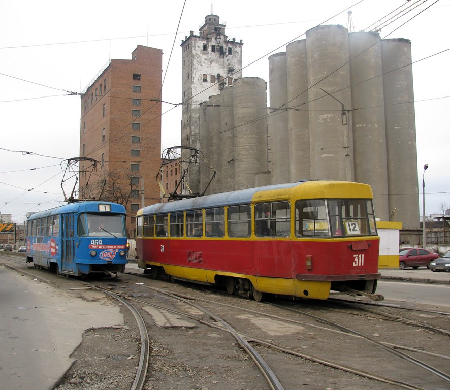 Харьков, Tatra T3SU № 311; Харьков, Tatra T3SU (двухдверная) № 469