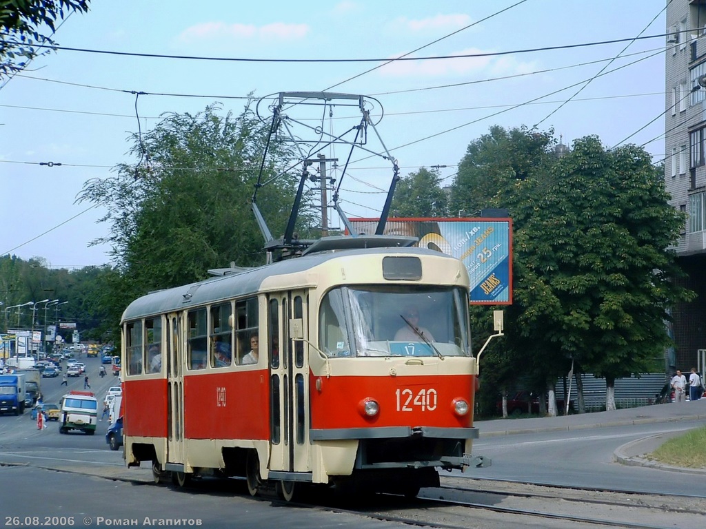 Днепр, Tatra T3SU № 1240