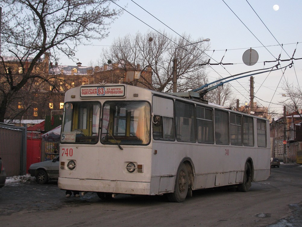 Харьков, ЗиУ-682В № 740
