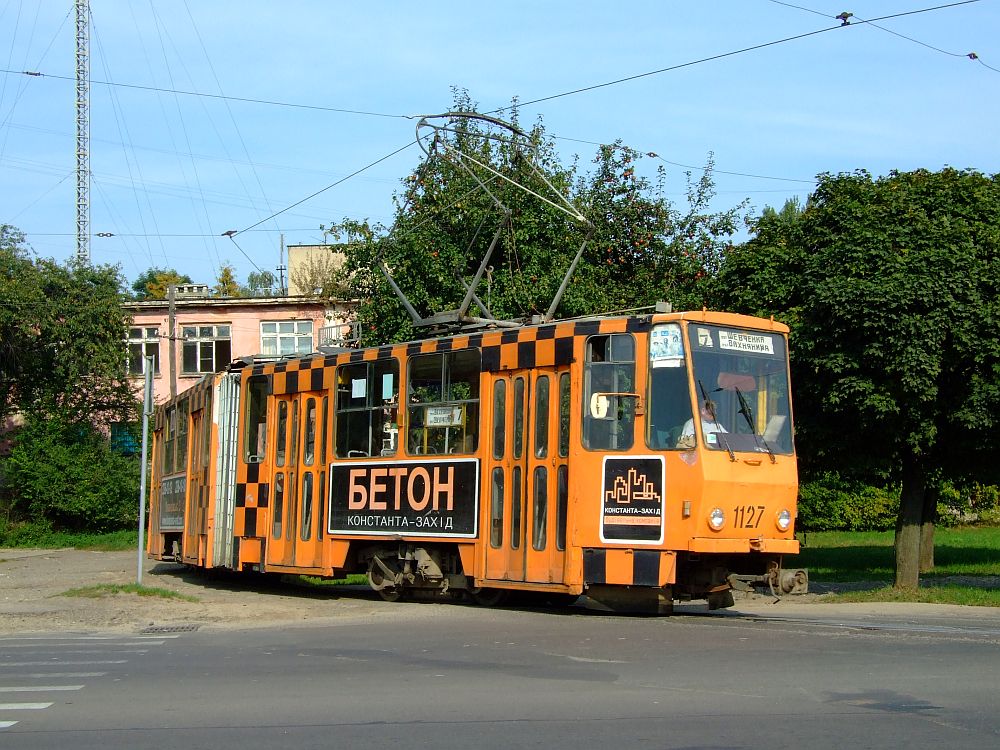 Львов, Tatra KT4SU № 1127