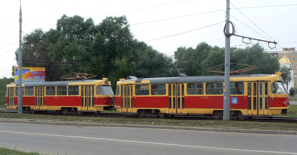 Орёл, Tatra T3SU № 055