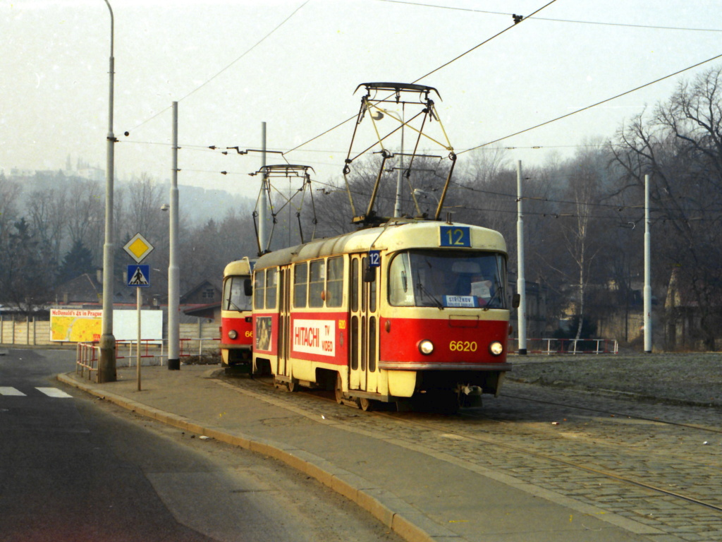 Прага, Tatra T3 № 6620