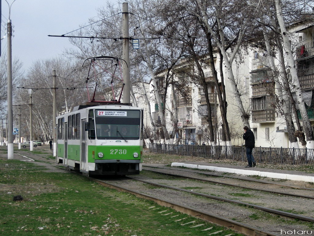 Ташкент, Tatra T6B5SU № 2730