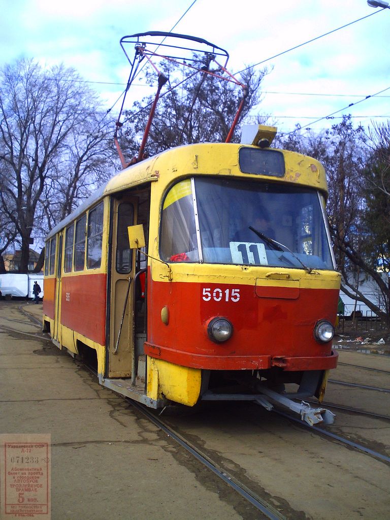 Одесса, Tatra T3SU № 5015