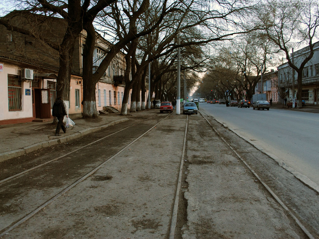 Одесса — Демонтаж и остатки трамвайной инфраструктуры