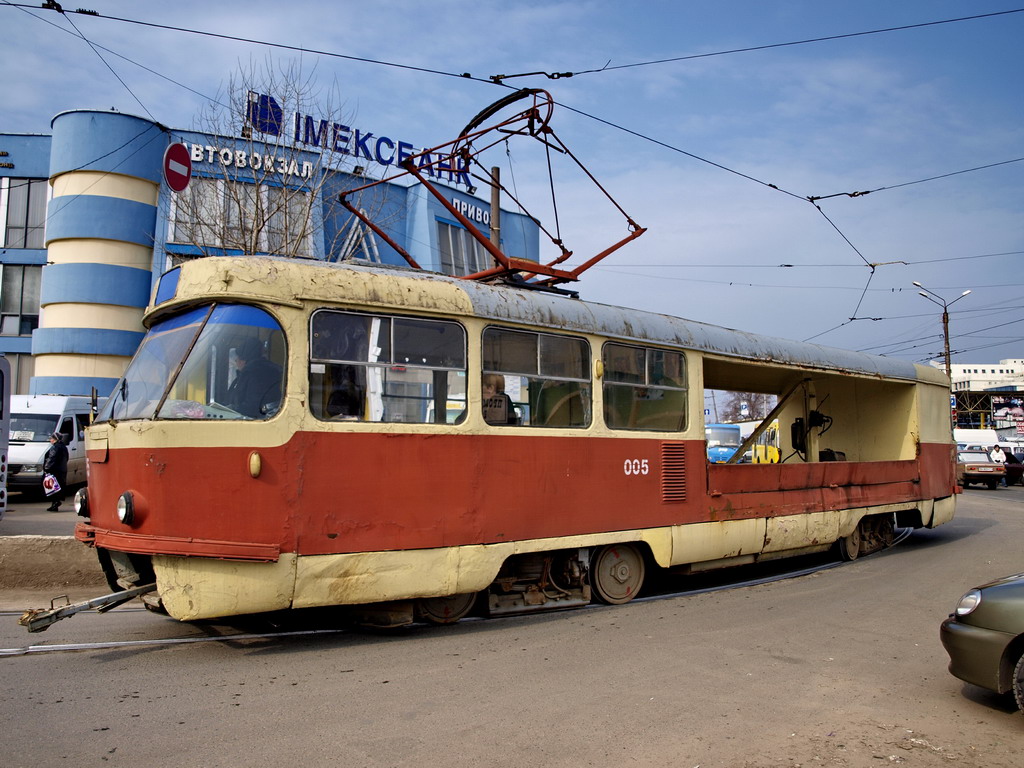 Одесса, Tatra T3SU (двухдверная) № 005