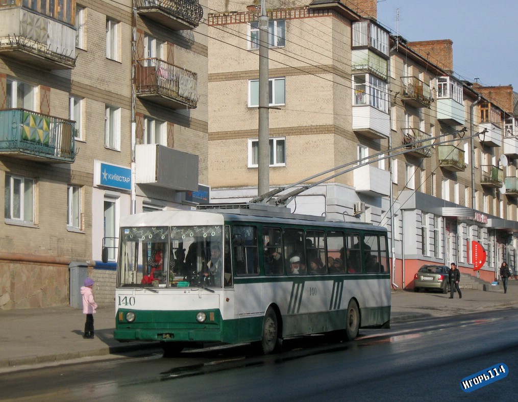 Ровно, Škoda 14Tr01 № 140