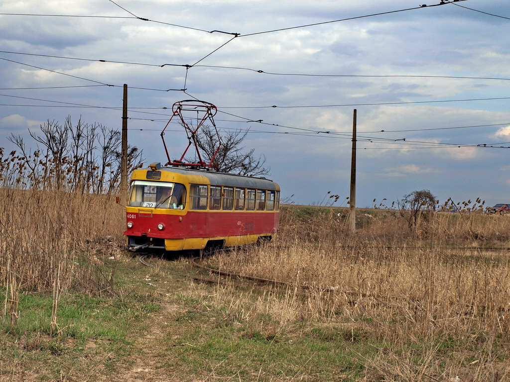 Одесса, Tatra T3SU № 4061; Одесса — Трамвайные линии: Хаджибейский лиман