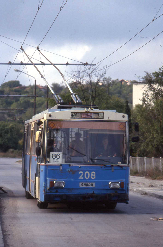 Варна, Škoda 14Tr06 № 208