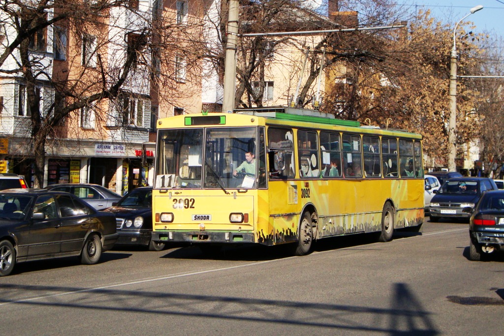 Алматы, Škoda 14Tr08/6 № 3092