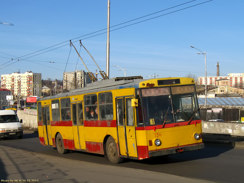 Киев, Škoda 14Tr02 № 154
