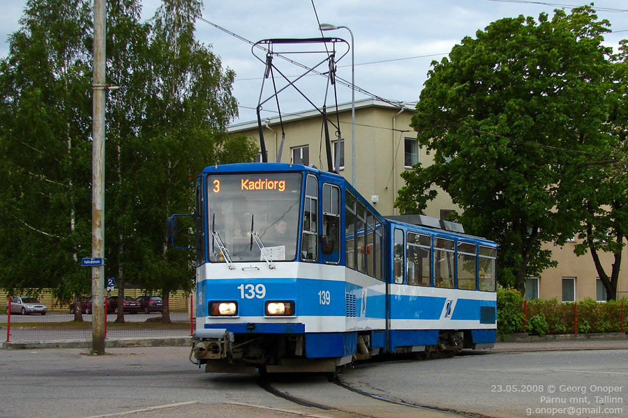 Таллин, Tatra KT4D № 139