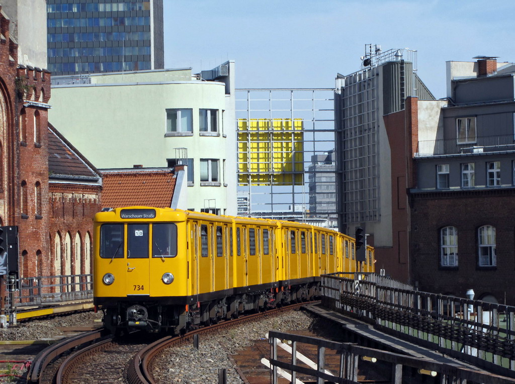 Берлин, BVG A3L71 № 734; Берлин — U-Bahn — линия U1