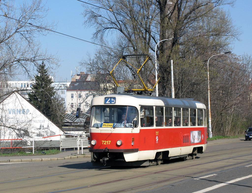 Прага, Tatra T3SUCS № 7217
