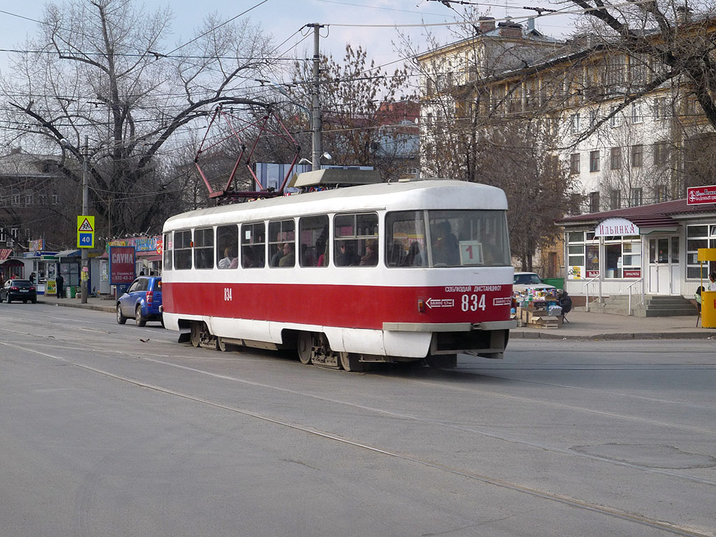 Самара, Tatra T3E № 834