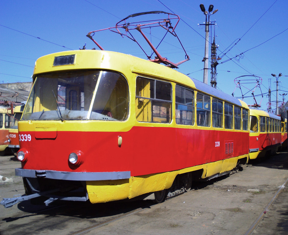 Одесса, Tatra T3SU (двухдверная) № 3339